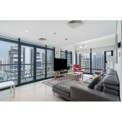Scenic lake view 2BR near metro in Cluster A, JLT - Allsopp&Allsopp