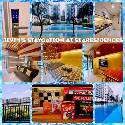 Sea Residences 5mins walk to SM MoA, Arena, SMX, 55" GoogleTV