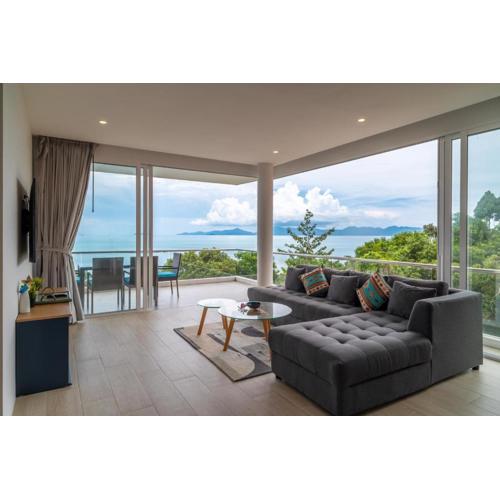 Sea View 2-Bed Apt Walk to Beach - KBR35
