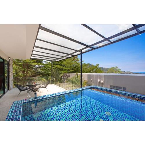 Sea View & Tropical Bliss - 2BR Villa Natural Touch A4 at Kamala Hill