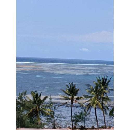 sea waves view nyali apartment