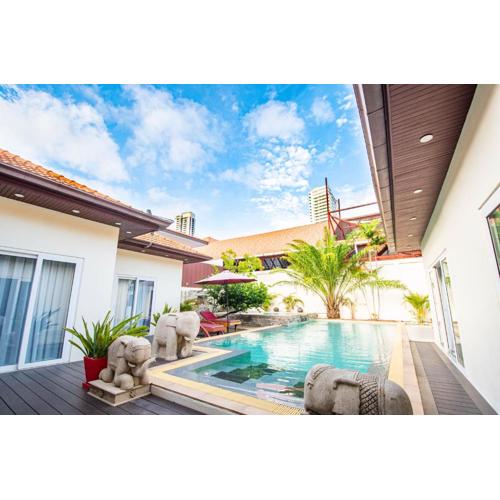 Seaside Villa 2 Pools,beach@50m