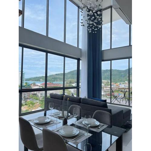 Seaview 2 BR Spacious Modern Duplex near Kamala beach