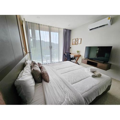 Seaview room nice sunset Patong