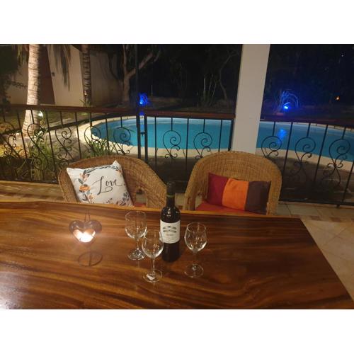 Secluded luxury villa with pool views privacy