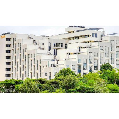 Secure 1 bedroom + lounge & 24hr cafeteria service