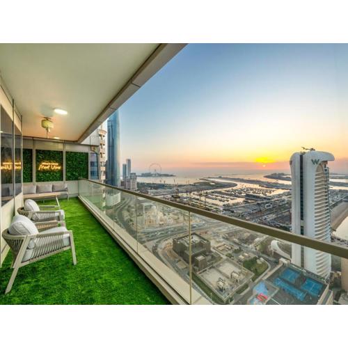 Sensational direct Sea, AIN View and Palm Jumeirah in Dubai Marina