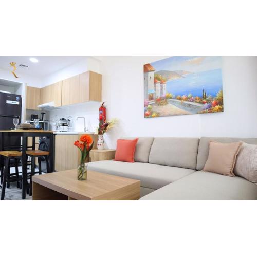 Serene 1BR Oasis 2 Retreat with Pool - Near Masdar Park