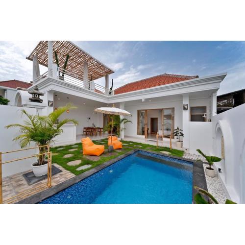 Serene 2BR Pool Villa with Rooftop
