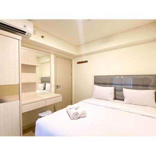 Serene Designed 2BR at Meikarta Apartment By Travelio