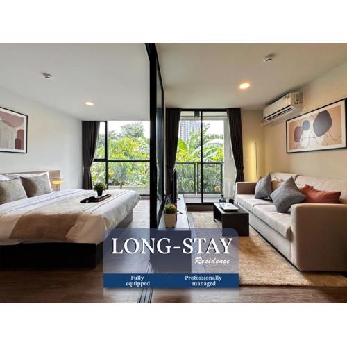 Serene Tropical 1BR - Ultra Fast Wifi - Sathorn
