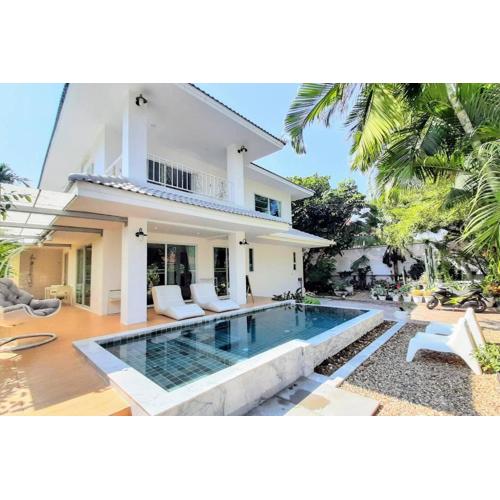 Serene Villa with Saltwater Pool & Peaceful Garden
