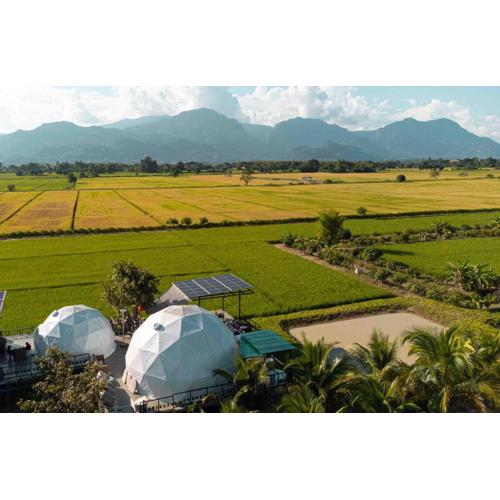 Serenity and Delight Glamping Dome