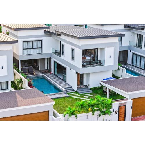 Serenity lux Pool Villa in Jomtien 6BR & 5 Mins to Beach 豪華六臥獨棟泳池別墅 中天海灘