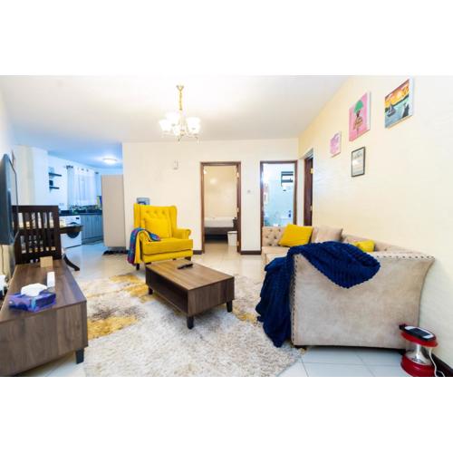 Serenity Retreat - 2 Bed Apartment with Pool & Gym