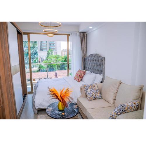 Serenity studio at Goldpark Kilimani, Yaya Centre