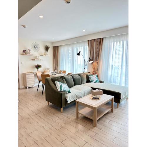 SEVEN SEAS 2 bedroom - Spacious two bedroom apartment with a sea view in Jomtien area