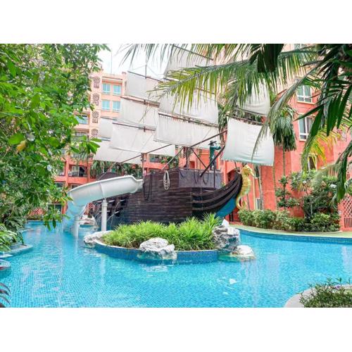 Seven Seas Condo Resort One-bedroom 5 minutes walk to Jomtien Beach