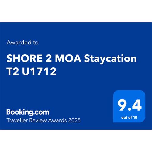 SHORE 2 MOA Staycation T2 U1712