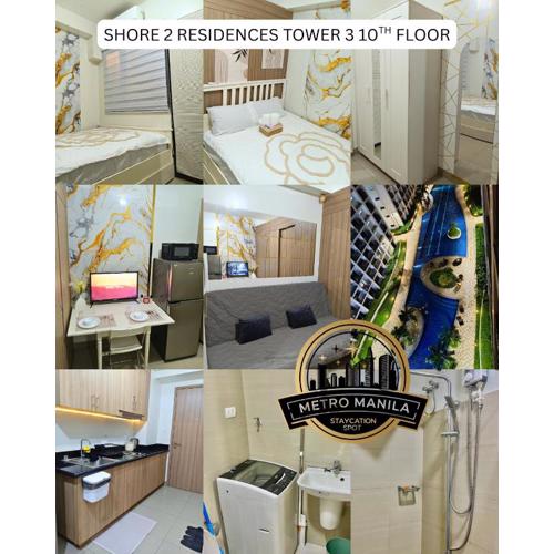 Shore 2 Residences Balcony Pool View in Pasay