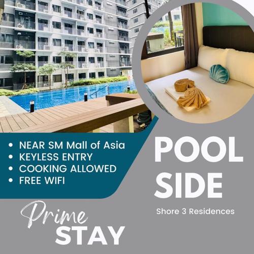 Shore 3 Residences Poolside Room 245 by Prime Stay MOA