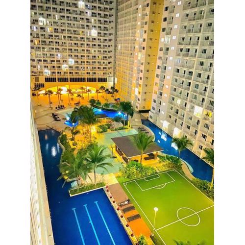 Shore Residence D22 shortwalk MOA Balconypoolview