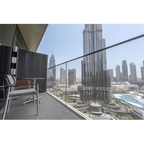 Shukr شكر - Luxury 3BR with Panoramic Burj Khalifa & Fountain Views - Address Residence Dubai Opera - 2 Min Walk to Dubai Mall