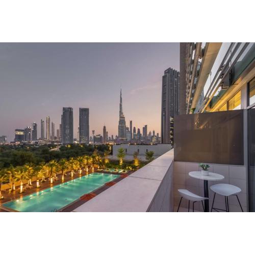 Silkhaus Burj Khalifa View Studio in Iconic Tower