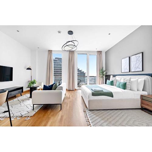 Silkhaus cozy Studio at Al Bandar Marina with gym