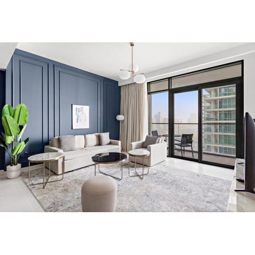 Silkhaus Sea & Palm View 1BDR in Marina Vista