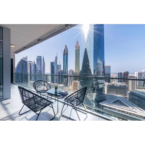 Silkhaus spacious high floor 1BDR in DIFC with stunning balcony