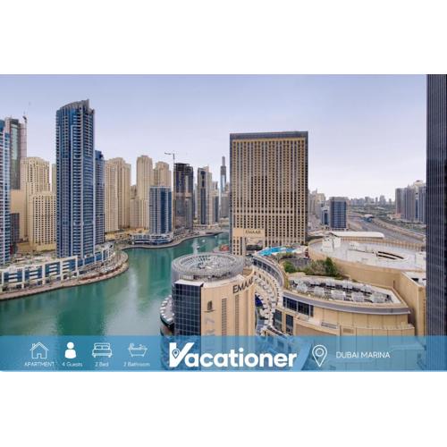 Silverene Tower B, Dubai Marina - Vibrant Two Bedroom