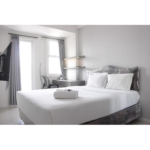 Simply 2BR without Living Room Apartment at Parahyangan Residence By Travelio