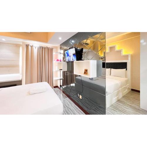 Simply and Cozy Living Studio Vida View Makassar Apartment By Travelio