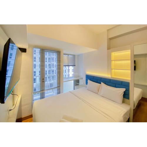 Simply and Homey Studio Tokyo Riverside PIK 2 Apartment By Travelio