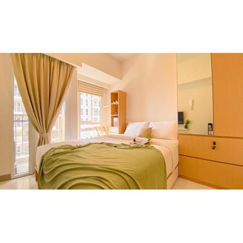 Simply & Comfy Studio Apartment at Tokyo Riverside PIK 2 By Travelio