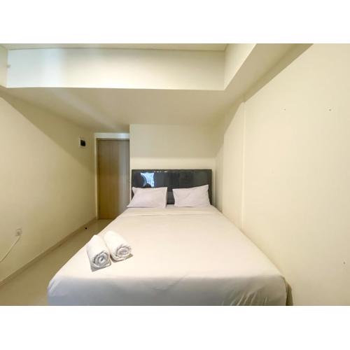 Simply Look and Enjoy Living Studio at Meikarta Apartment By Travelio