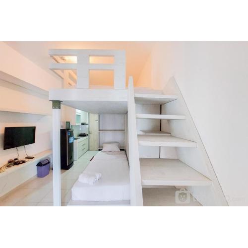 Simply Look and Warm Studio Apartment at Akasa Pure Living BSD By Travelio