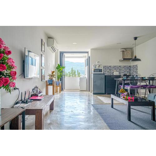 Sky Balcony & Local Artwork, 10th floor