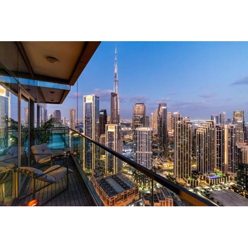 Sky-High 2BR - Infinity Pool & Burj Khalifa Views