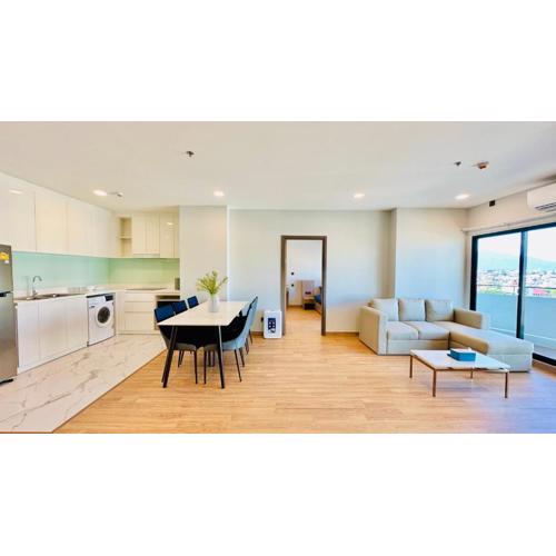 清迈市中心sky river大97平方无边泳池宽敞wifi山景三房两卫套房 近夜市古城 年终大促