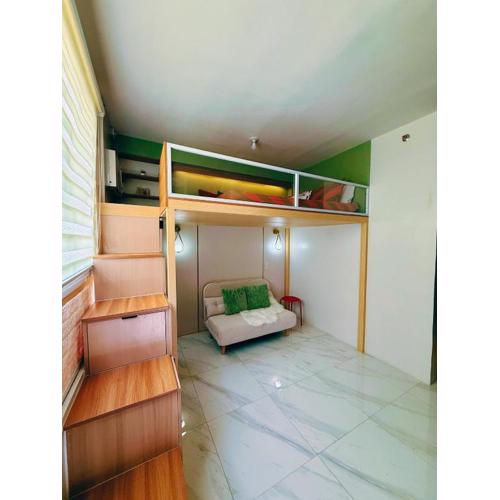 SkyLoft Cebu Casa Mira Guadalupe Aesthetic Japandi Loft with Balcony