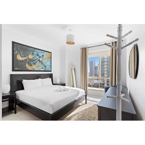 Sleek and Spacious 2BR at Dubai Marina, Near Beach