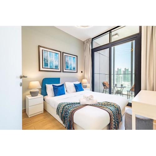 Sleek & Modern 1BDR - Huge Balcony - 3 min walk to ADGM - Cleveland - Galleria - Upgraded