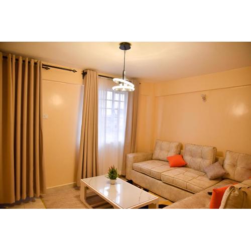 Smart 1BR Apartment in Meru Fast Wi-Fi Near Kinoru Stadium