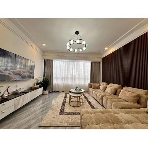 Smart elegant three bedroom apartment with swimming pool fully equipped gym children playground and great breathtaking views