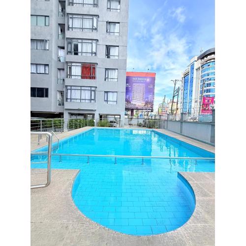 Smart,executive, elegant three bedroom apartment with fully equipped gym ,swimming pool ,designated child play area and proximity to major shopping centers,financial insititutions,conference centers and gourmet restaurants