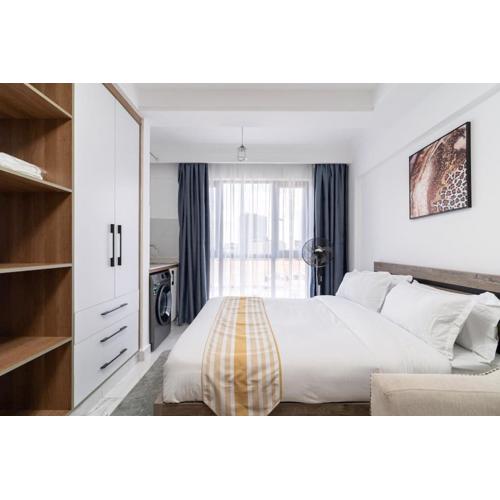 Smarthomes Stylish Studio in Kilimani, Yaya Center with Gym