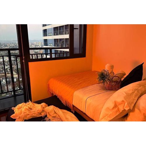 SMDC Air residences city lights view at 51st floor 101