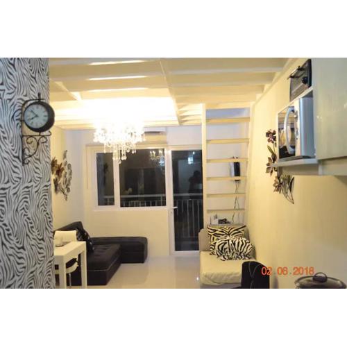 SMDC Wind Residences 102 Loft Bedroom Facing Amenities with WIFI and Parking